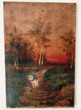 Tableau ancien XIXè