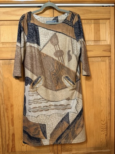 Lulu abstract mini dress - lulu-h,