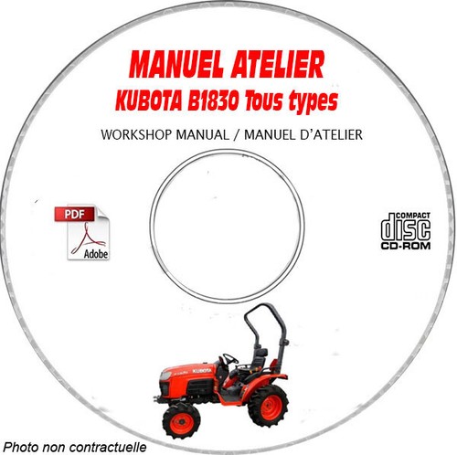 B1830 manuel atelier cdrom - b1830,