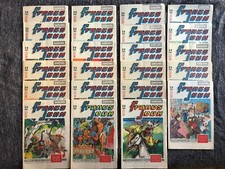 FRANCS JEUX pour les garçons - Année 1954 - 23 N° - N° 183 au N° 205 - Bon Etat