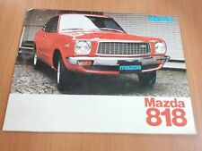 CATALOGUE BROCHURE MAZDA 818  #R3
