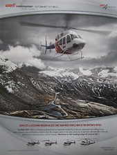 2009-2010 PUB HELICOPTERE BELL 429 AMBULANCE SAMU MEDEVAC HELICOPTER ORIGINAL AD