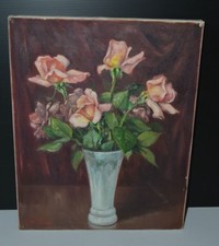 *TABLEAU HST BOUQUET de ROSES