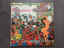 DISQUE VINYLE 33 TOUR CHANSON PAILLARDES LES QUATRES BARBUS