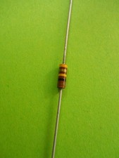 1 x 100KΩ 1/4W ALLEN-BRADLEY CARBON COMP RESISTOR
