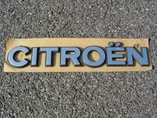 CITROEN SIGLE METALLIQUE