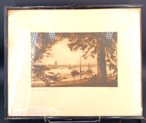 Gravure estampe eaux - gravure,