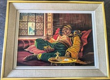 Orientalist Painting Signed A
