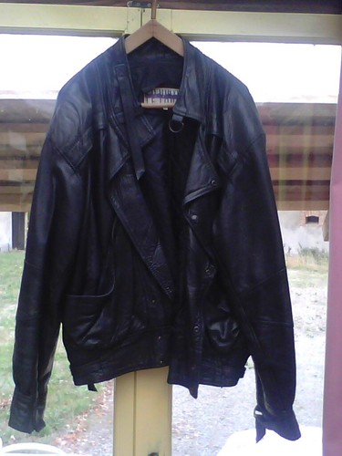 Blouson homme cuir noir - homme,