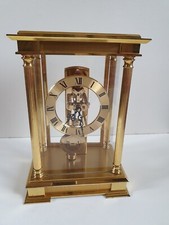 Pendule cage verre squelette - ,