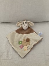 Doudou plat Bourriquet marron