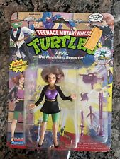 Playmates Toys Teenage Mutant Ninja Turtles April The Ravishing Reporter With...