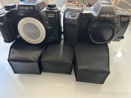 Minolta maxxum 600si and 8000i