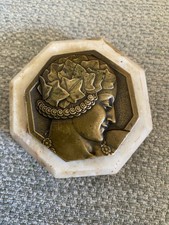 Médaille bronze turin art - médaille,