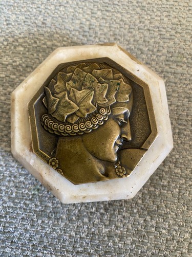 Médaille bronze turin art - bronze, p.turin
