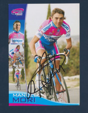 CYCLISME carte cycliste MANUELE MORI équipe LAMPRE NCC Signée