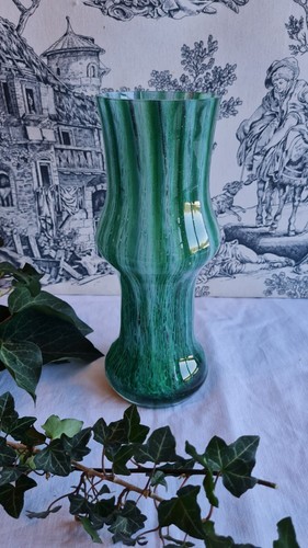 Ancien vase verre souffle - ancien, en