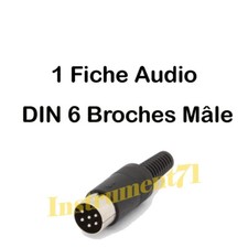 1 Fiche Din 6 Broches Mâle 5