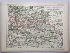 Carte géographique Guerre