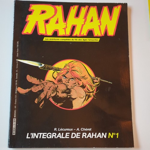 Rahan intégrale n 1 - bd,