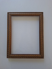 cadre ancien bois doré