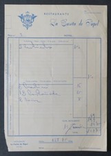 Facture RESTAURANTE LA CASITA