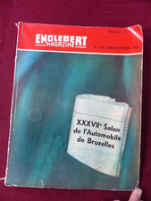 1954 / ENGLEBERT Magazine Automobile n° 227