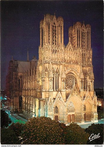 Carte postale reims - 51,