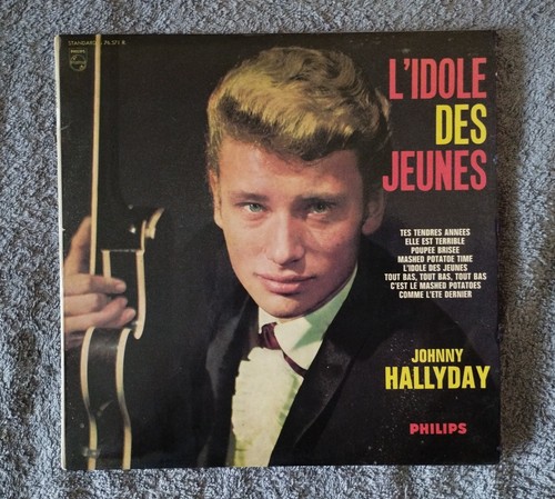 Disque vinyl johnny - johnny, hallyday