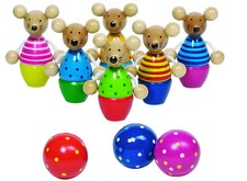 Jeu quilles souris - de, en