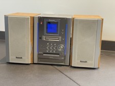 Chaîne PANASONIC SA-PM25 CD Cassette Radio Fonctionne