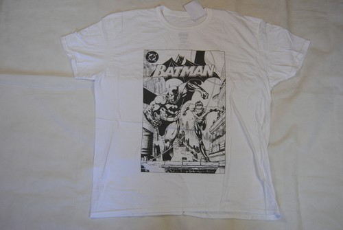 Shirt batman comics - b&w, neuf