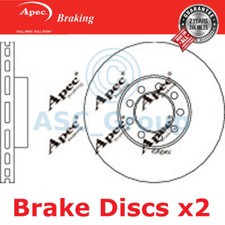 2X Apec Freins Disques Vented