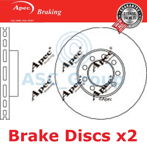 Apec freins disques vented - 2x,
