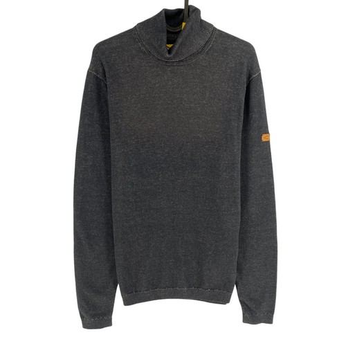 Pull col montant gris - col,