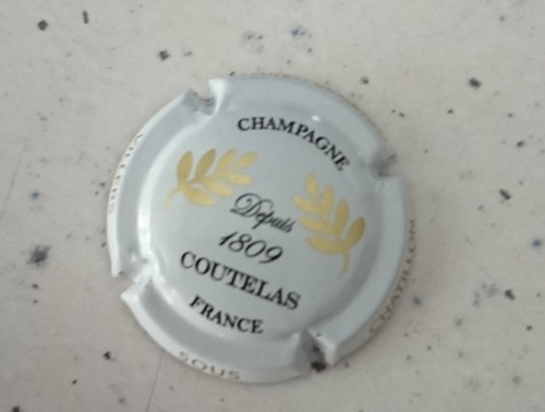 Capsule champagne coutelas - champagne,
