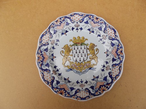 Porquier beau assiette - beau, en
