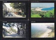 Lot de 4 cartes postales