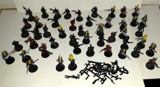 Warhammer lot 48 figurines Dark Eldar plastique