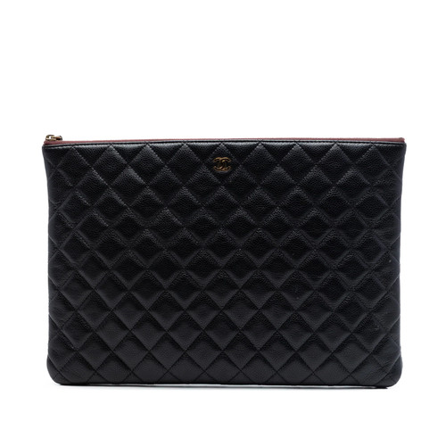 Chanel large matelassé caviar - large,