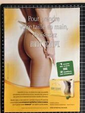Publicité de presse de 2005-Body sculpt capsules minceur- French ad.