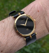 Rare - Montre Gucci quartz unisexe - très élégante - pile neuve