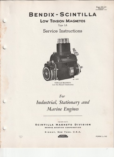 1943 bendix aviation scintilla - 1943,