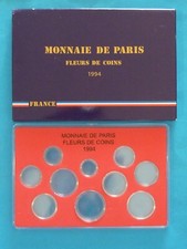 COFFRET  BU  VIDE  FRANCS