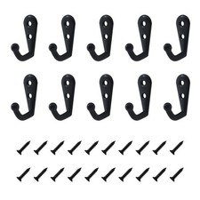 10 x hameçons de manteau