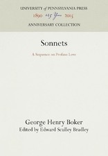 George Henry Boker Sonnets