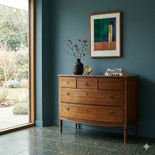 Commode demi lune ancienne - commode, demi-lune