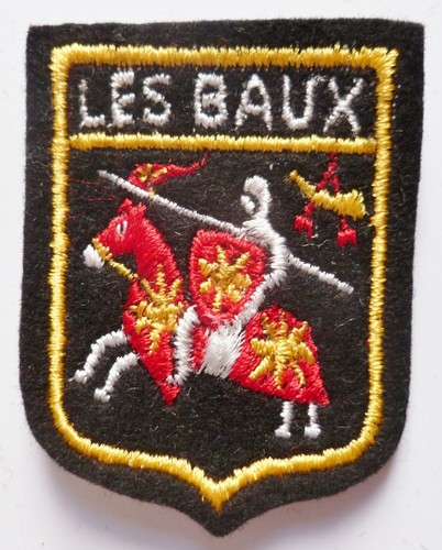 Petit blason ancien les baux - blason,