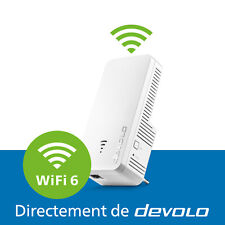 devolo WiFi 6 Repeater 3000 amplificateur WiFi Mesh point d'accès répéteur WiFi