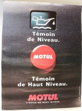 AFFICHE HUILE MOTUL TEMOIN DE
